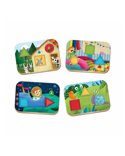 Educa Baby Puzzle الأشكال الهندسية