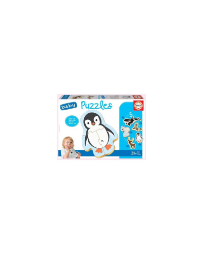Educa Baby Puzzle حيوانات القطب الجليدي