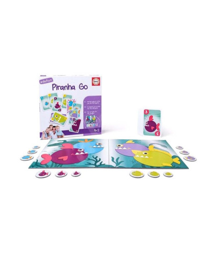 Educa Piranhas Go – Jeu de société enfant