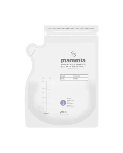 Mammia Sachets de conservation du lait maternel x25