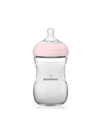 Mammia Biberon Natural Feeling 240 ml rose