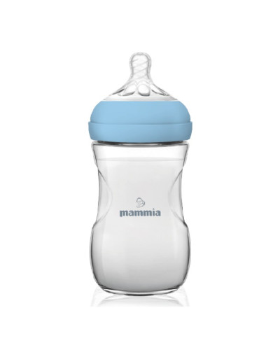 Mammia Natural Feeling Bottle 330 ml Blue