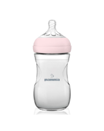 Mammia Biberon Natural Feeling 330 ml rose