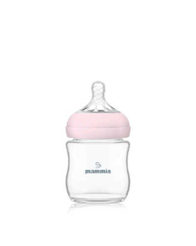 Mammia Biberon Natural Feeling 120 ml rose