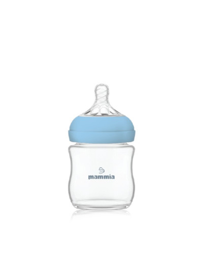 Mammia Biberon Natural Feeling 120 ml bleu