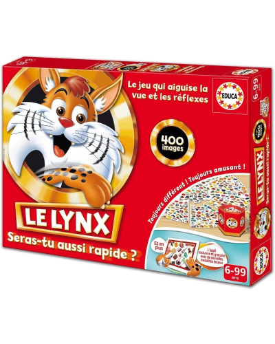 Educa Le Lynx 400 imágenes – Juego de observación
