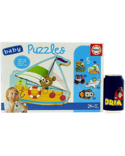 Educa Baby Puzzle المركبات 24 شهرًا