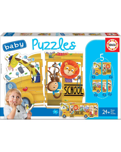 Educa Baby Puzzle المركبات 24 شهرًا
