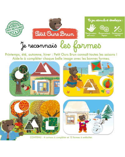 Educa Jeu éducatif Je reconnais les formes