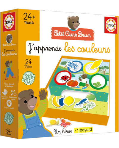 Educa Jeu éducatif J'apprends les couleurs