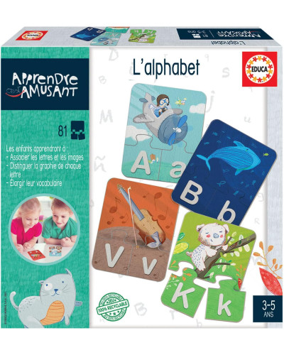 Educa Apprendre c'est amusant – L'Alphabet