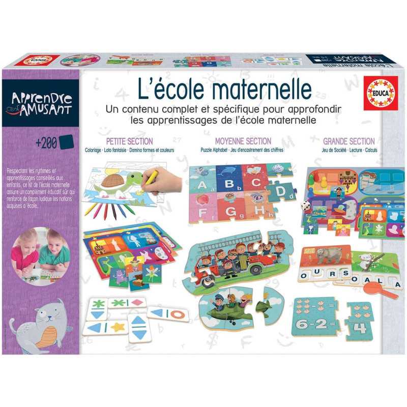 Educa Apprendre c'est amusant – Kit École Maternelle