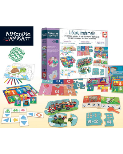 Educa Apprendre c'est amusant – Kit École Maternelle