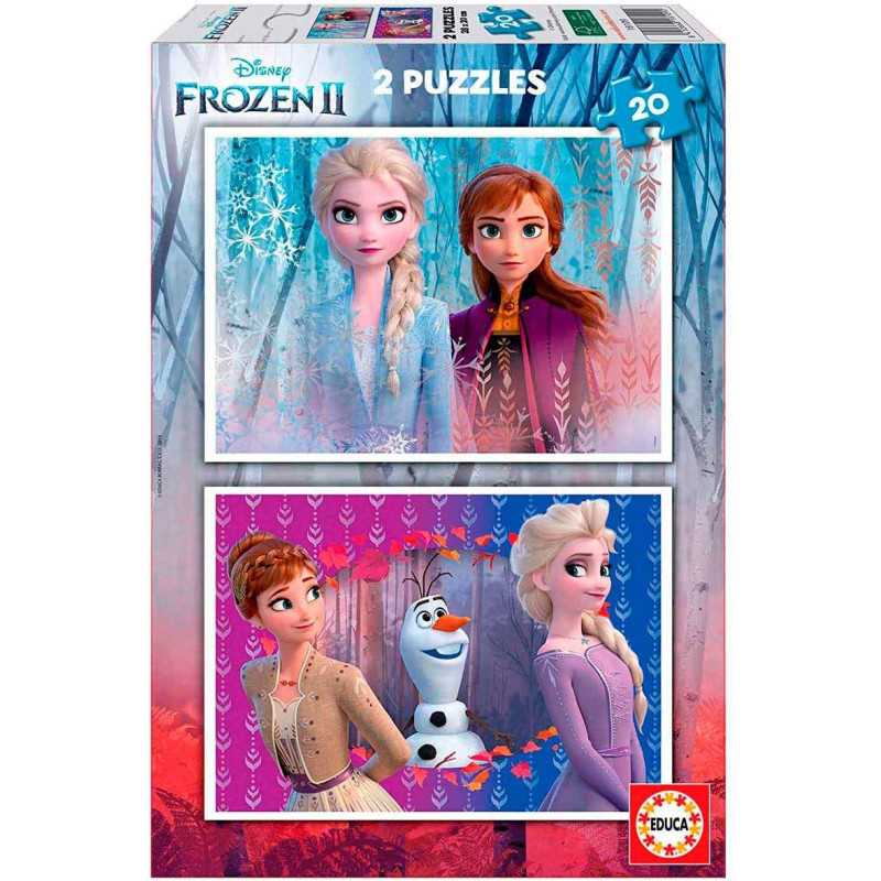 Educa Puzzle La Reine des Neiges 2 – 2x20 pièces