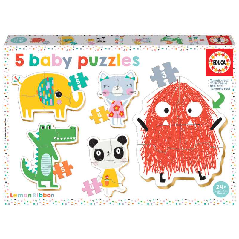 Educa Baby Puzzle Lemon Ribbon