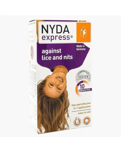 Nyda Express spray anti-poux et anti-lentes 50 ml, avec peigne