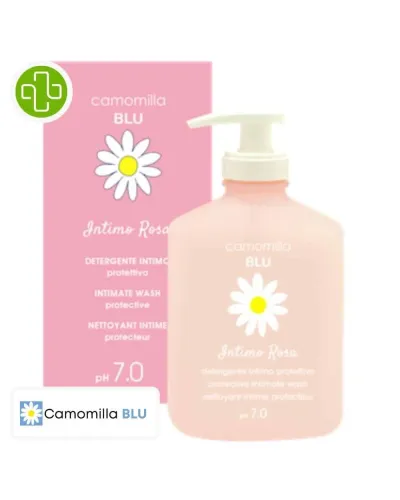 Camomilla Blu Intimo Rosa gel nettoyant intime, flacon de 300 ml