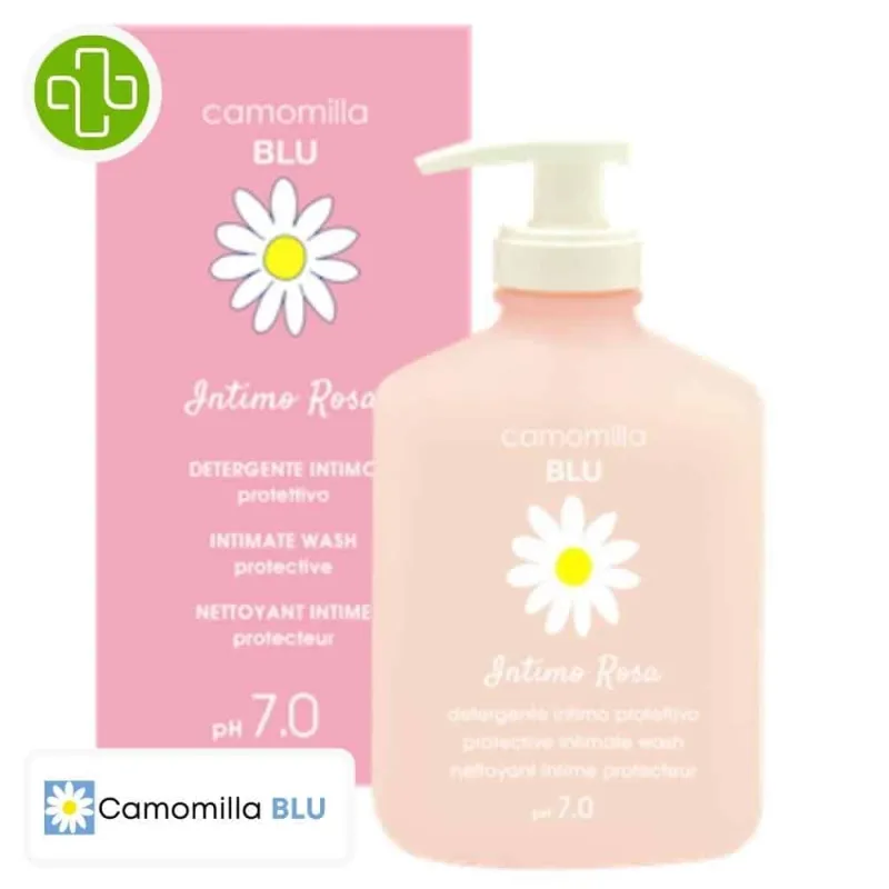 Camomilla Blu Intimo Rosa gel nettoyant intime, flacon de 300 ml