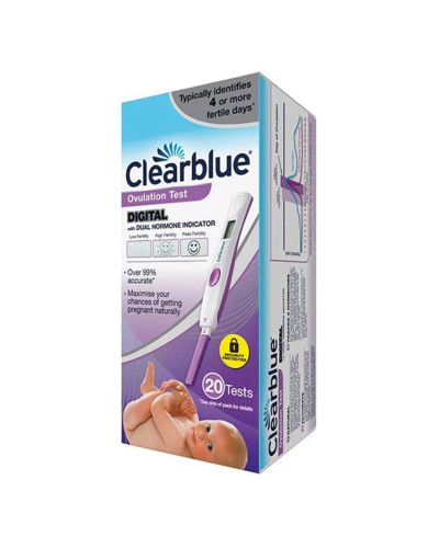 Clearblue Test de ovulación digital avanzado doble hormona (20 tests)