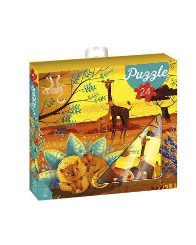 Éditions Lito Puzzle La Savane 24 pièces (50504)