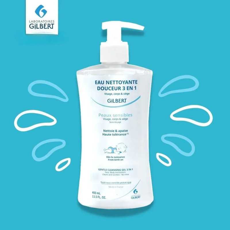 Linimo Eau nettoyante 3 en 1 Gilbert