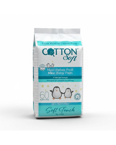 Cotton Soft Carrés de coton, paquet de 50