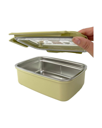 Fiambrera infantil de acero Steel Lunchbox Explorer 800 ml Miniland