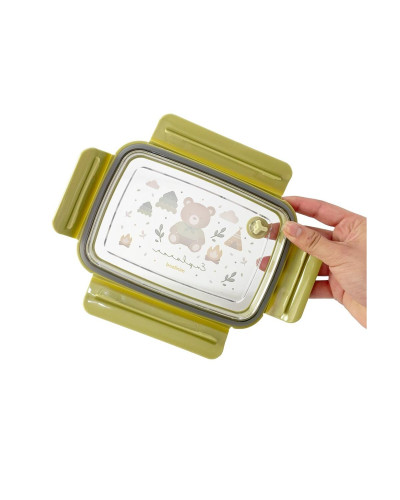 Fiambrera infantil de acero Steel Lunchbox Explorer 800 ml Miniland