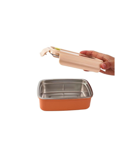 Fiambrera infantil Steel Lunchbox Butterfly 800 ml Miniland