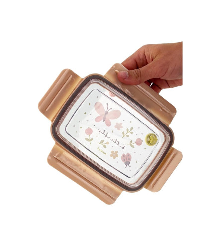 Miniland Steel Lunchbox Butterfly 800 ml kids lunch box