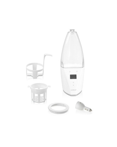 Miniland Warmy Advanced bottle warmer and steriliser with backlit display and bottle