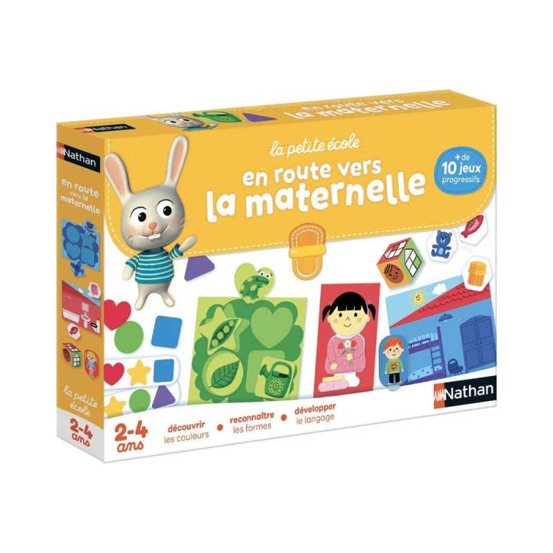 علبة الألعاب التعليمية En route vers la maternelle من Nathan