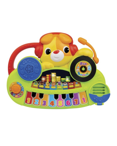 Jouet musical bébé piano de mixage DJ Puppy Music Mixer 18 mois+ Winfun