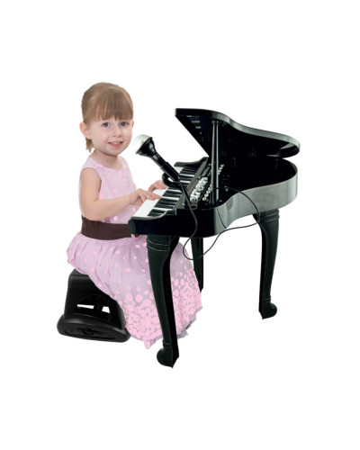 Piano infantil de cola Symphonic Grand Piano Set de Winfun con taburete y micrófono
