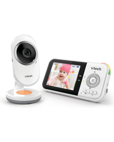 Vigilabebés con vídeo VTech Clear Plus BM3254 con pantalla a color y cámara