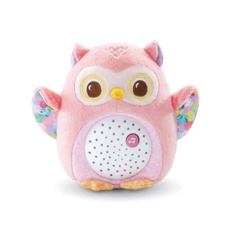 VTech Lumi Owl pink plush baby night light