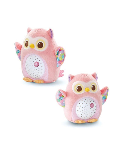 VTech Lumi Owl pink plush baby night light
