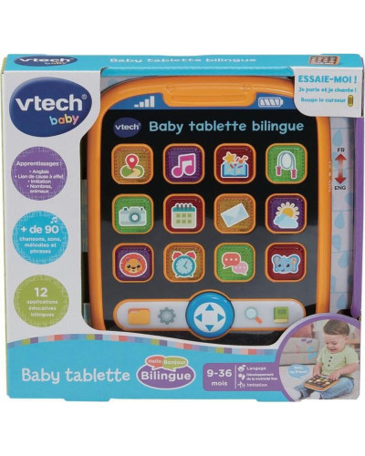 VTech Baby tablette bilingue French-English baby tablet with light-up buttons