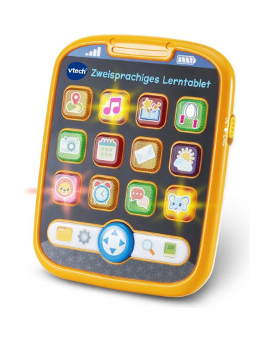 Tablette bébé bilingue français-anglais Baby tablette VTech avec boutons lumineux