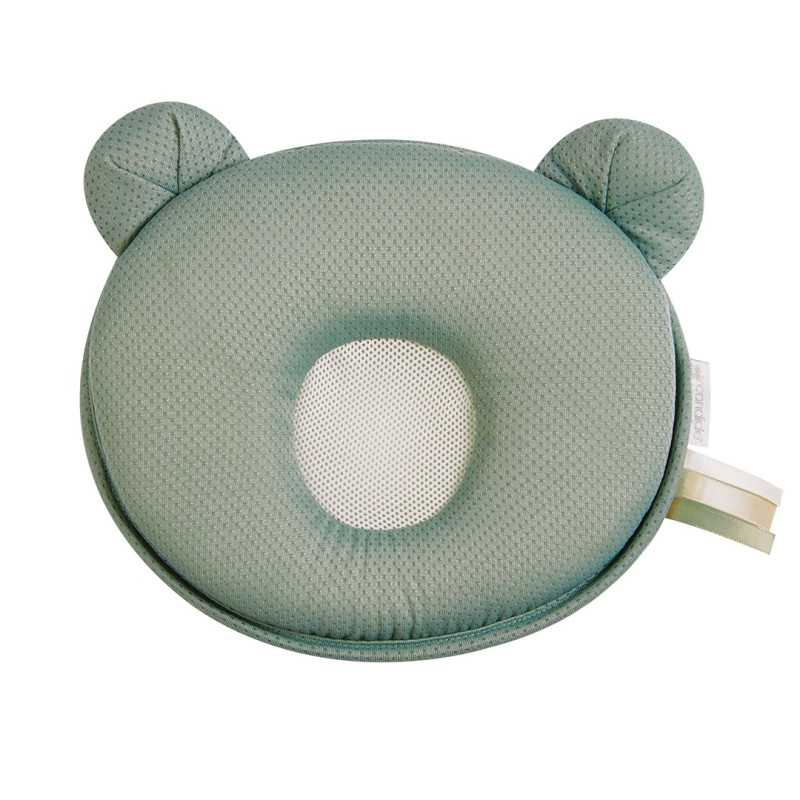 Candide khaki P'tit Panda Air+ baby head support, portable headrest