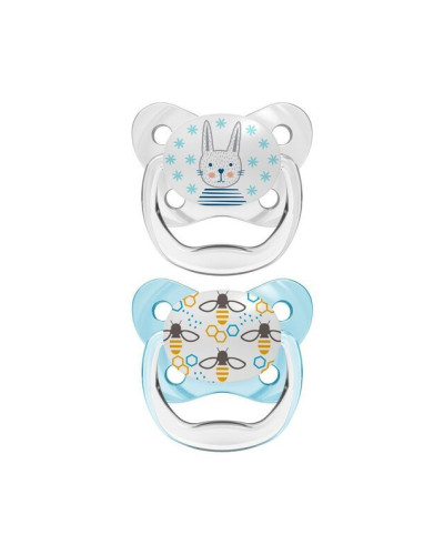 لهاية PreVent Butterfly من 0 إلى 6 أشهر زرقاء علبة من 2 Dr. Brown's
