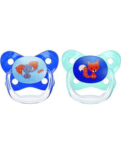 لهاية PreVent Butterfly من 6 إلى 18 شهراً زرقاء علبة من 2 Dr. Brown's