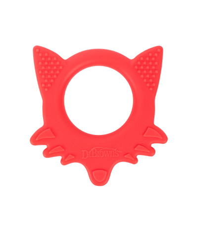 Anneau de dentition renard rouge Dr. Brown's Flexees Friends – vue produit
