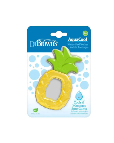 Dr. Brown's AquaCool water-filled pineapple teether