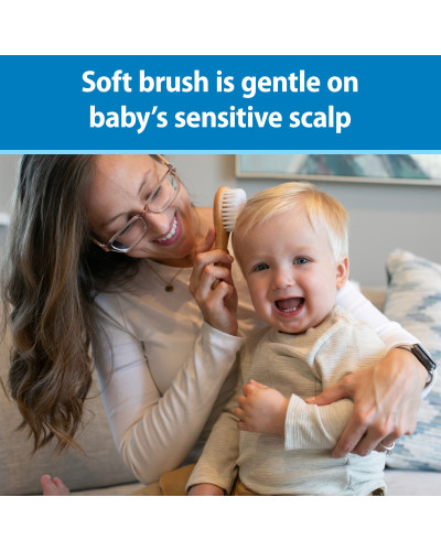 Brosse et peigne bébé Soft and Safe Dr. Brown's – vue produit