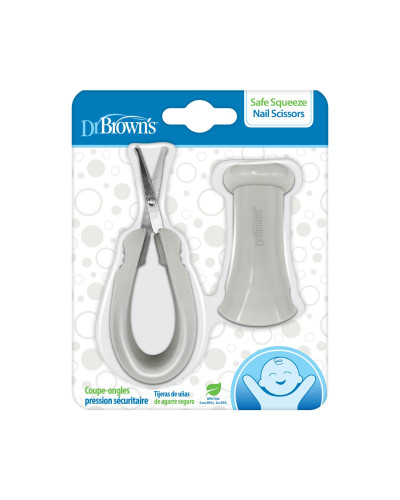 Ciseaux à ongles bébé Safe Squeeze Dr. Brown's – vue produit