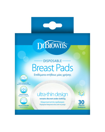 Coussinet d'allaitement jetable Dr. Brown's – vue du produit