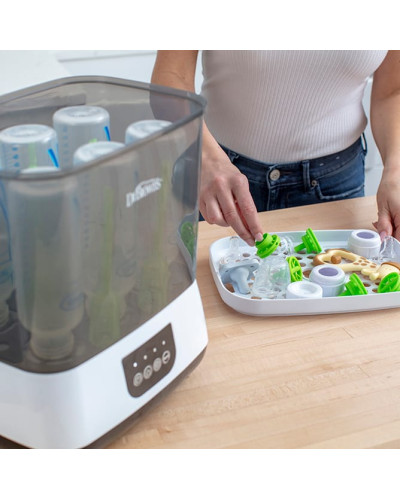 Dr. Brown's electric bottle sterilizer and dryer with HEPA filter