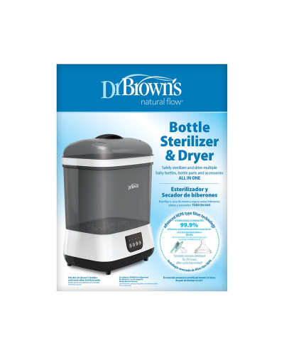 Dr. Brown's electric bottle sterilizer and dryer with HEPA filter