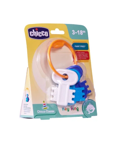 Sonajero llaves azul Chicco